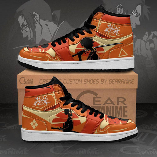 Samurai Champloo Mugen and Jin Sneakers Anime Shoes - 1 - GearAnime
