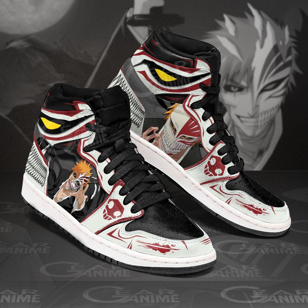 Hollow Ichigo Kurosaki Sneakers Custom Anime Bleach Shoes - 3 - GearAnime