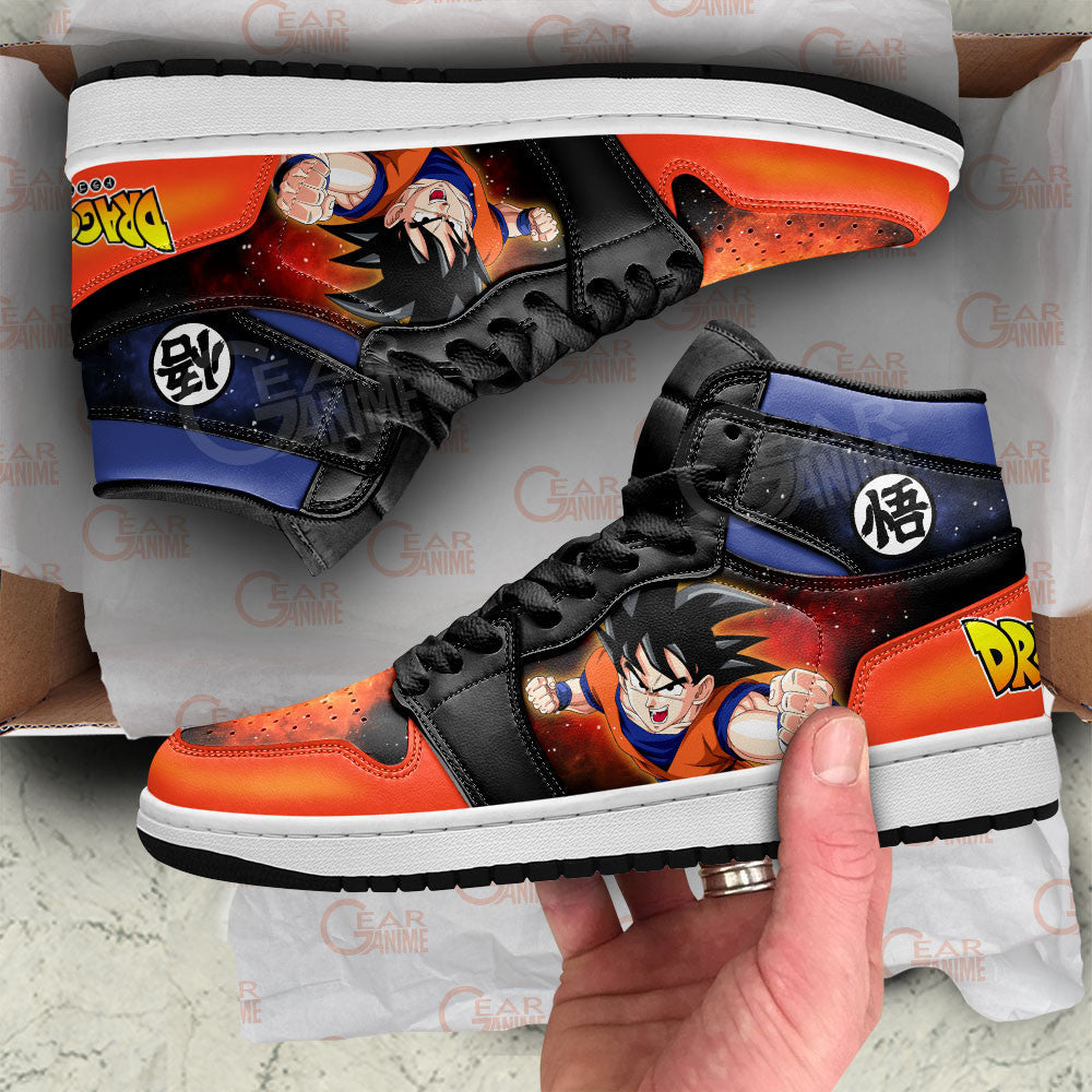 Goku J1s Sneakers Anime Custom