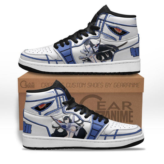 Satsuki Kiryuin Sneakers Custom Anime Kill La Kill Shoes - 1 - GearAnime