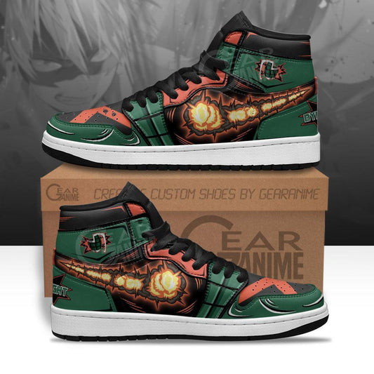 Katsuki Bakugo Sneakers Custom Dynamight My Hero Academia Anime Shoes - 1 - GearAnime