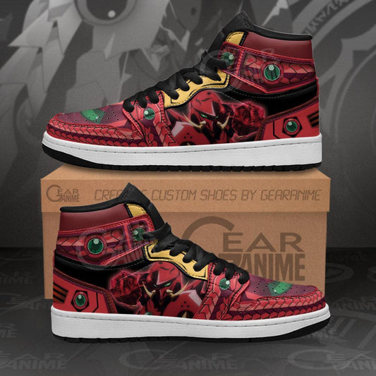 Issei Hyoudou Dragon Suit Sneakers Custom Anime High School DxD Shoes - 1 - GearAnime