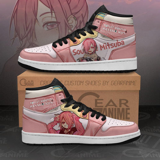 Sousuke Mitsuba Sneakers Custom Anime Toilet-bound Hanako-kun Shoes - 1 - GearAnime
