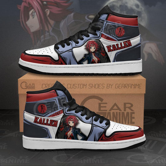 Kallen Stadtfeld Sneakers Custom Anime Code Geass Shoes - 1 - GearAnime