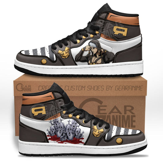 JoJo's Bizarre Adventure Risotto Nero Sneakers Custom Anime Shoes - 1 - GearAnime