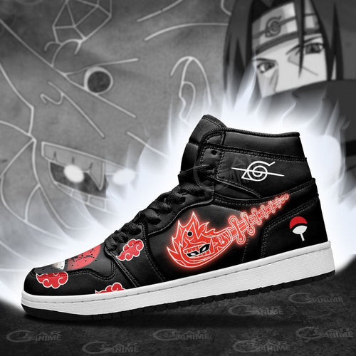 Itachi Susanoo Sneakers Custom Anime Shoes For Fan - 4 - GearAnime