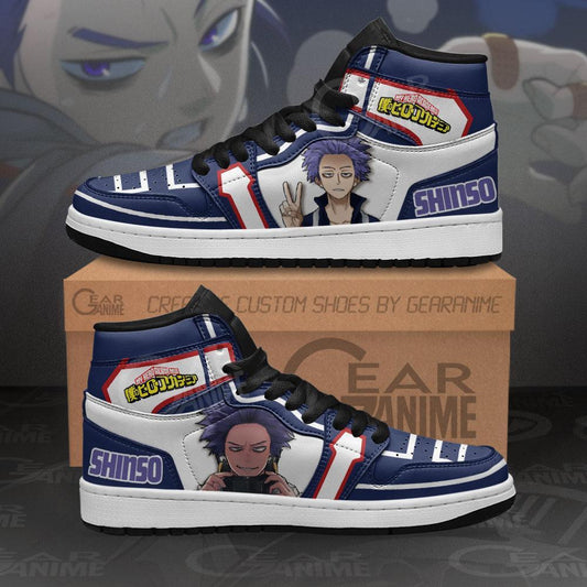 Hitoshi Shinso Sneakers My Hero Academia Custom Anime Shoes - 1 - GearAnime