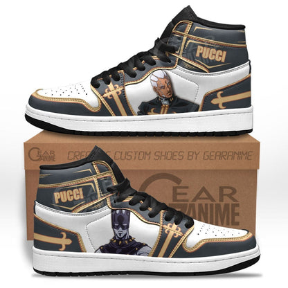 JoJo's Bizarre Adventure Enrico Pucci Sneakers Custom Anime Shoes - 1 - GearAnime