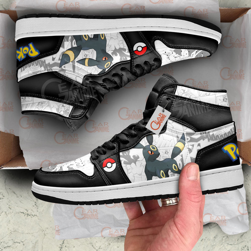 Pokemon Umbreon Custom Manga Anime Shoes MV0123 Gear Anime