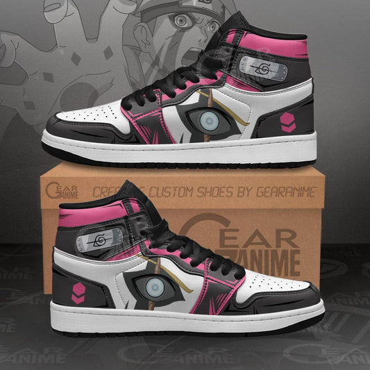 Boruto Jougan Eyes Sneakers Custom Boruto Anime Shoes - 1 - GearAnime