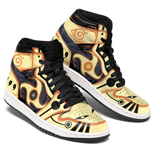 NRT Uzumaki Bijuu Skill Sneakers Custom NRT Anime Shoes - 3 - GearAnime