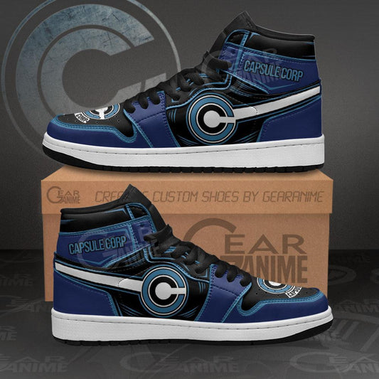 DB Capsule Sneakers Custom Dragon Ball Anime Shoes - 1 - GearAnime