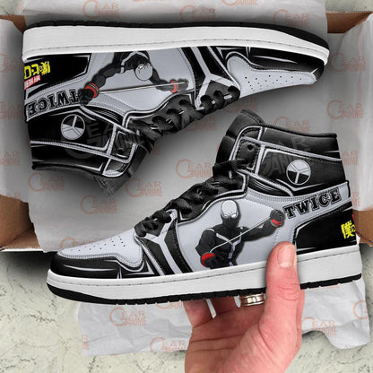 BNHA Twice Sneakers Custom Anime My Hero Academia Shoes - 3 - GearAnime