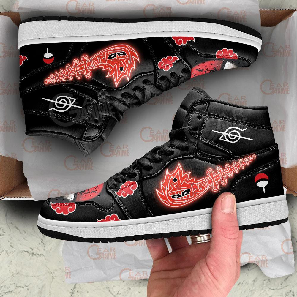 Itachi Susanoo Sneakers Custom Anime Shoes For Fan - 3 - GearAnime