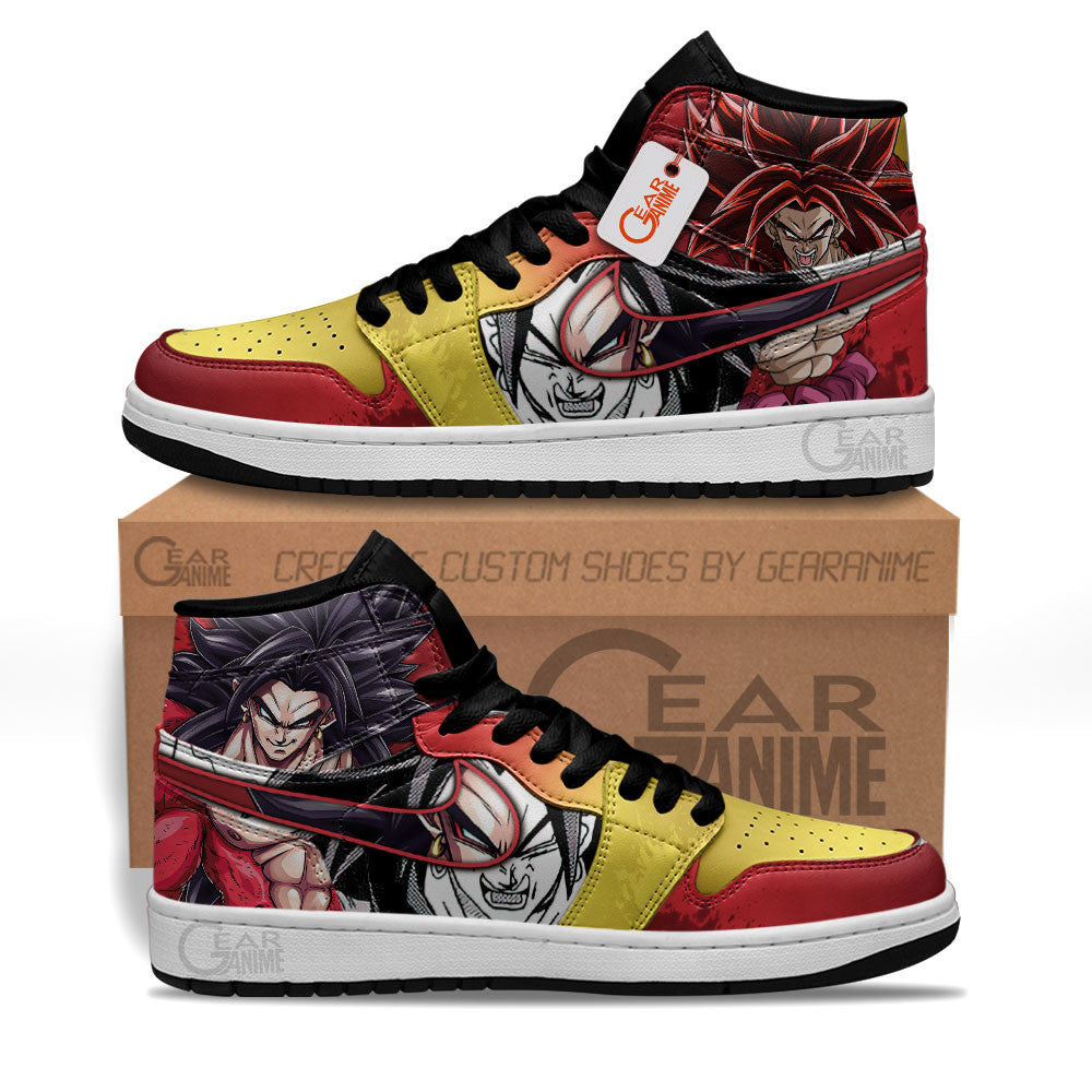 Broly Super Saiyan 4 Shoes DB Anime Custom Sneakers MN2102 Gear Anime