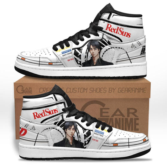 Initial D Ryosuke Takahashi Sneakers Custom Anime Shoes - 1 - GearAnime