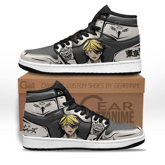 Hanemiya Kazutora Sneakers Custom Anime Tokyo Revengers Shoes - 1 - GearAnime