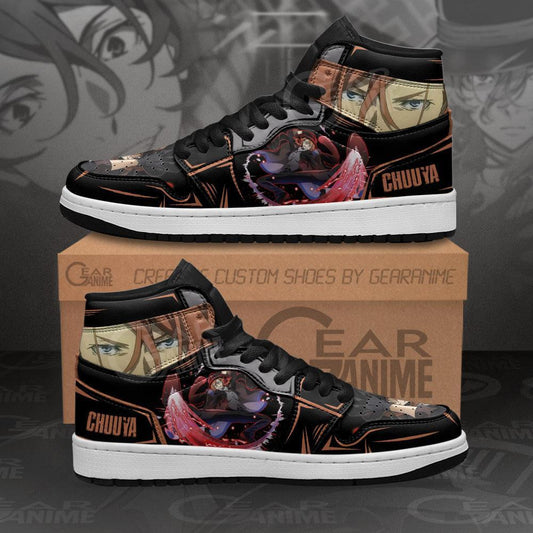 Chuuya Nakahara Sneakers Custom Anime Bungou Stray Dogs Shoes - 1 - GearAnime