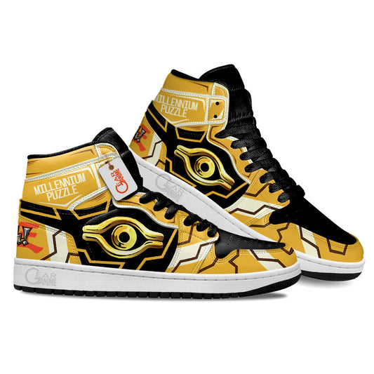 Millennium Puzzle Shoes YGO Anime Custom Sneakers MN2802 Gear Anime