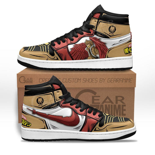 BNHA Hawks Sneakers Custom Anime My Hero Academia Shoes - 1 - GearAnime