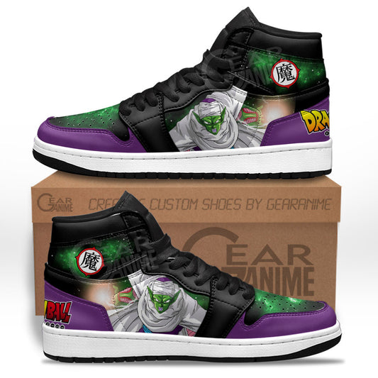 Picolo Sneakers Custom Dragon Ball Anime Shoes Mix GalaxyGear Anime