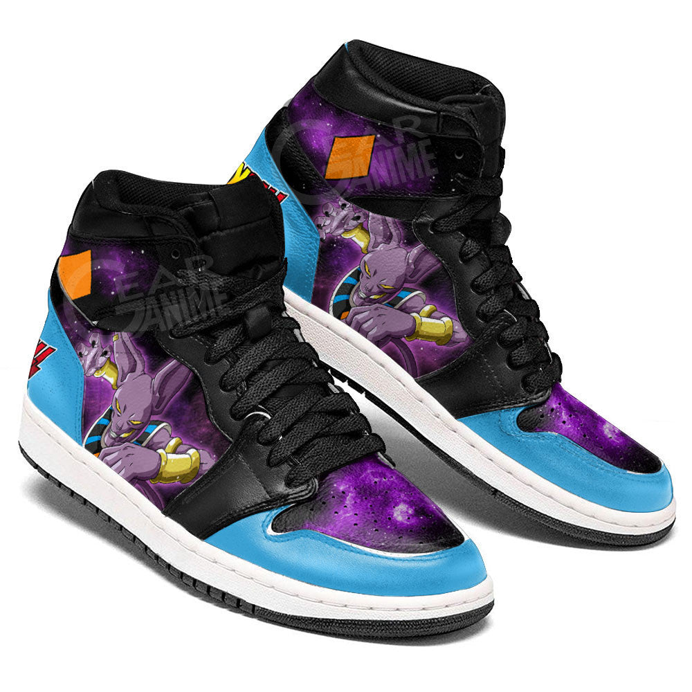 Beerus Sneakers Custom Dragon Ball Anime Shoes Mix GalaxyGear Anime