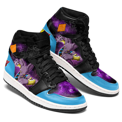 Beerus Sneakers Custom Dragon Ball Anime Shoes Mix GalaxyGear Anime