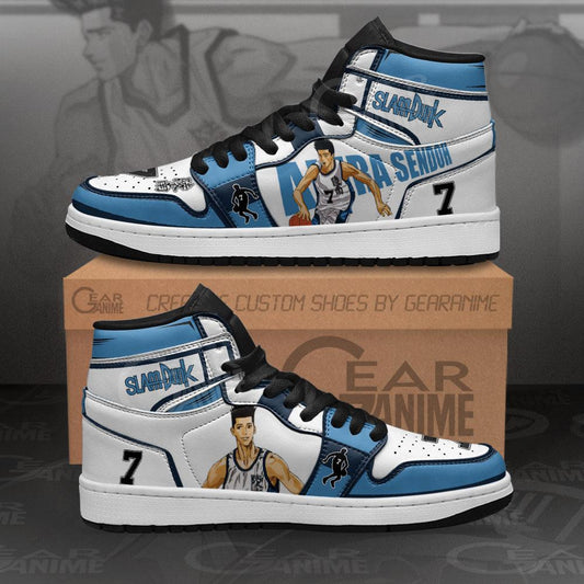 Akira Sendoh Sneakers Custom Anime Slam Dunk Shoes - 1 - GearAnime