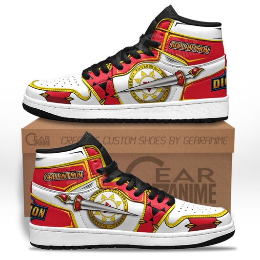 Gallantmon Sneakers Custom Anime Shoes For Otaku Gear Anime