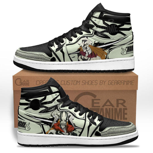 Ichigo Kurosaki Hollow Form Sneakers Custom Anime Bleach Shoes - 1 - GearAnime