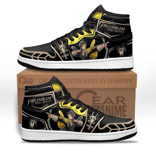 Claude von Riegan Sneakers Custom Fire Emblem: Three Houses Anime Shoes - 1 - GearAnime