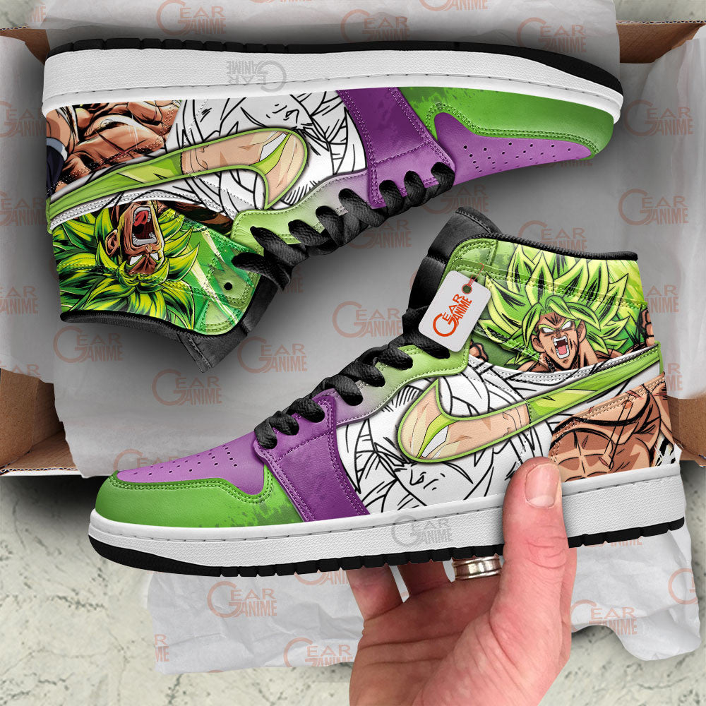 Broly Shoes DB Anime Custom Sneakers MN2102 Gear Anime