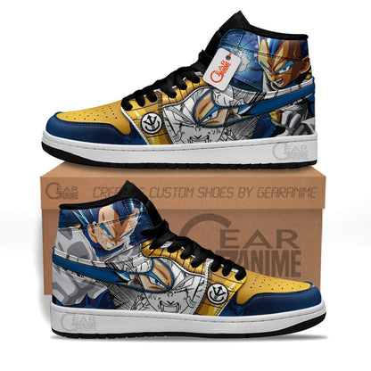 Vegeta Blue Shoes DB Anime Custom Sneakers MN2102 Gear Anime