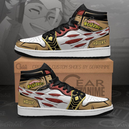 Keigo Takami Sneakers Custom Hawks Hero My Hero Academia Anime Shoes - 1 - GearAnime