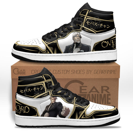 Sebas Tian Sneakers Custom Overlord Anime ShoesGear Anime