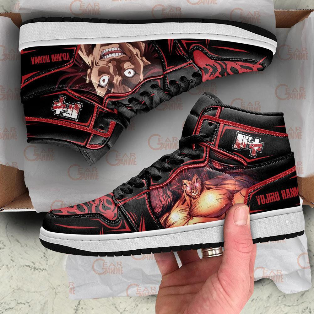 Yujiro Hanma Sneakers Baki Custom Anime Shoes MN11 - 4 - GearAnime