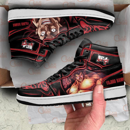 Yujiro Hanma Sneakers Baki Custom Anime Shoes MN11 - 4 - GearAnime