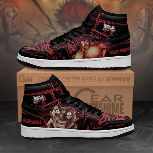 Yujiro Hanma Sneakers Baki Custom Anime Shoes MN11 - 1 - GearAnime