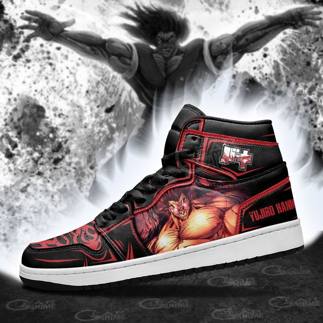 Yujiro Hanma Sneakers Baki Custom Anime Shoes MN11 - 3 - GearAnime