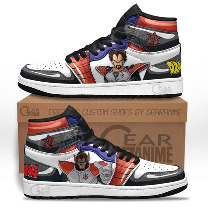 Dragon Ball King Vegeta Shoes Custom For Anime Fans Gear Anime