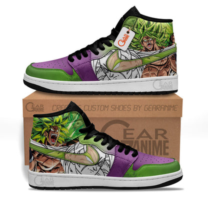 Broly Shoes DB Anime Custom Sneakers MN2102 Gear Anime
