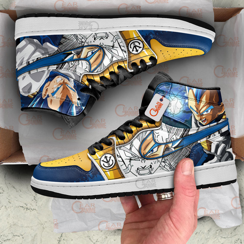 Vegeta Blue Shoes DB Anime Custom Sneakers MN2102 Gear Anime