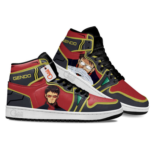 Evangelion Ikari Gendo Custom Anime Shoes MN1001 Gear Anime