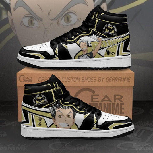 Fukurodani Bokuto Koutaro Sneakers Haikyuu Anime Shoes MN10 - 1 - GearAnime