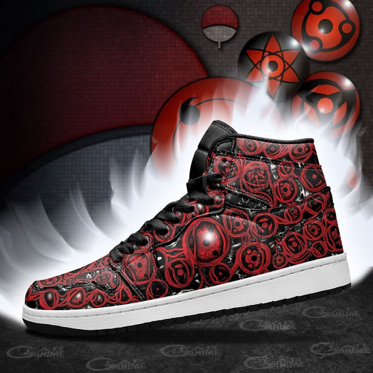 All Sharingan Eyes Sneakers Custom Anime Shoes - 4 - GearAnime