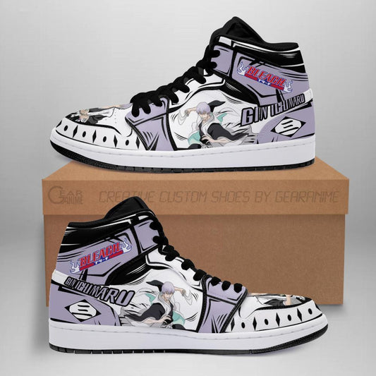 Bleach Gin Ichimaru Anime Sneakers Fan Gift Idea MN05 - 1 - GearAnime