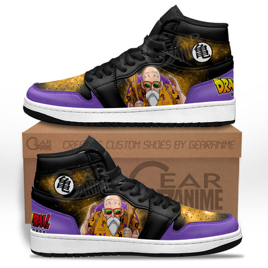 Master Roshi Sneakers Custom Dragon Ball Anime Shoes Mix GalaxyGear Anime
