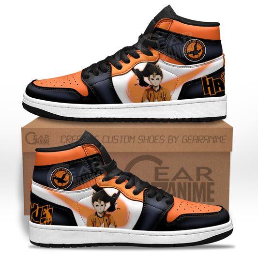 Yuu Nishinoya Sneakers Haikyuu Custom Anime Shoes for OtakuGear Anime
