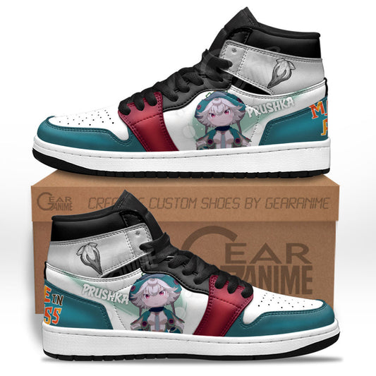 Prushka Sneakers Made In Abyss Custom Anime Shoes For Otaku Gear Anime