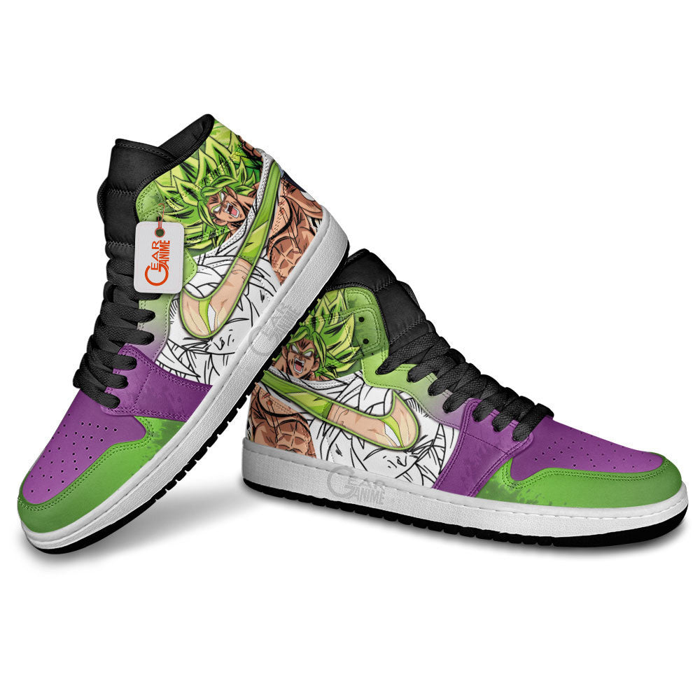 Broly J1 Sneakers - Custom Anime Design
